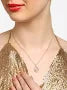 Elegant Round Crystal Pendant Necklace