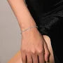 Elegant Minimalist Silver Chain Bracelet